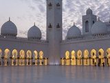 Sheikh Zayed Bin Sultan Al Nahyan Mosque  Abu Dhabi  United Arab Emirates  Middle East