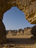 Giant Arch  Tikoubaouine  Southern Algeria  North Africa  Africa