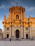 Piazza Duomo  Ortiga  Siracusa  Sicily  Italy  Europe