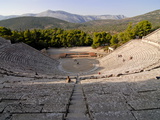 The Ancient Amphitheatre of Epidaurus  UNESCO World Heritage Site  Peloponnese  Greece  Europe