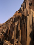 The Organ Pipes  Dark Brown Intrusive Dolerite  Near the Burnt Mountain  Kunene Region  Namibia