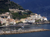 View of Amalfi  Amalfi Coast  Campania  Italy  Europe