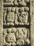 Stela A Dating From 731 AD  Copan Archaeological Park  UNESCO World Heritage Site  Honduras