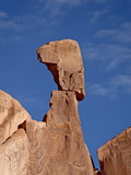 Queen Nefertiti Rock Formation  Arches National Park  Utah  United States of America  North America