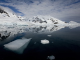 Glacier  Paradise Bay  Antarctic Peninsula  Antarctica  Polar Regions