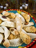 Moroccan Biscuits and Mint Tea  Morocco  North Africa  Africa