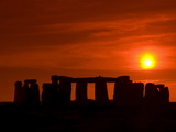 Stonehenge  UNESCO World Heritage Site  Wiltshire  England  United Kingdom  Europe