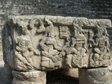 Altar Q  West Court  Copan Archaeological Park  Copan  UNESCO World Heritage Site  Honduras