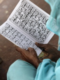 Women Reading at Jamma Masjid (Delhi Great Mosque)  Delhi  India  Asia
