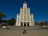 Modern Church in Mahajanga  Madagascar  Africa
