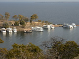 Tourist Boats  Kariba  Lake Kariba  Zimbabwe  Africa