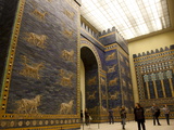 Ishtar Gate From Babylon at Berlin Pergamon Museum  Berlin  Germany  Europe