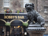 Greyfriars Bobby  Edinburgh  Scotland  Uk