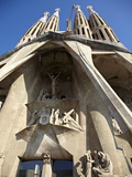 Sagrada Familia  UNESCO World Heritage Site  Barcelona  Catalonia  Spain  Europe