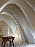 Interior of Casa Batllo  Designed By Antoni Gaudi  Gracia District  Barcelona  Catalonia  Spain