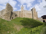 Framlingham Castle  a Fortress Dating From the 12Th Century  Suffolk  England  Uk
