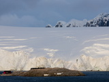 English Research Station  Penguin Colony  Port Lockroy  Antarctic Peninsula  Antarctica