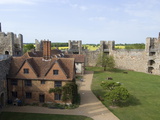 Framlingham Castle  a Fortress Dating From the 12Th Century  Suffolk  England  Uk