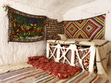 Interior  Berber Underground Dwellings  Matmata  Tunisia  North Africa  Africa