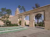 The Koutoubia Mosque (Booksellers' Mosque)  the Landmark of Marrakech  Morocco