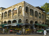 Old Destroyed Italian Colonial Building  Djibouti  Republic of Djibouti  Africa