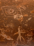 Pictographs  Honanki Heritage Site  Coconino National Forest  Arizona  USA