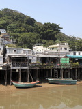 Stilt Houses  Fishing Village of Tai O  Lantau Island  Hong Kong  China  Asia
