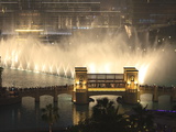 Dubai Fountain  Burj Khalifa Lake  Downtown  Dubai  United Arab Emirates  Middle East