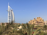 Burj Al Arab and Madinat Jumeirah Hotels  Dubai  United Arab Emirates  Middle East