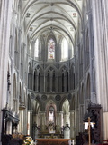 Notre Dame De Bayeux Cathedral Chancel  Bayeux  Normandy  France  Europe