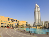 The Dubai Mall and Address Building  Downtown District  Dubai  United Arab Emirates  Middle East