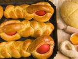 Titole  Sweet Bread With Egg  An Italian Dish For Easter Day  Friuli-Venezia Giulia  Italy  Europe