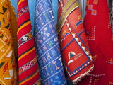 Carpets  Chefchaouen  Morocco  North Africa  Africa