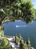View From Villa Balbianello  Lenno  Lake Como  Lombardy  Italy  Europe
