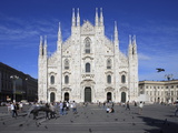 Piazza Duomo  Milan  Lombardy  Italy  Europe