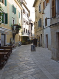 Little Alley in Porec  Istria  Croatia  Europe