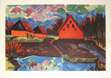 Rote Häuser