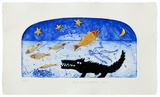 Crocodile et Poissons