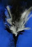 Ohne Titel (Blau/Silber)  c1973