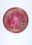 Ein Euro (Rot)
