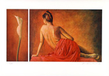 Akt mit Calla Links  c1999