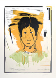 Portrait auf Gelb