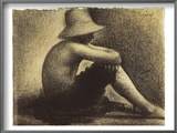 Seurat: Seated Boy  1883-4