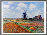 Monet: Tulip Fields  1886