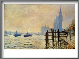 Monet: Thames  1871