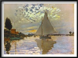 Monet: Sailboat