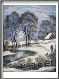 Currier & Ives: Winter Moonlight