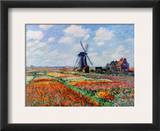 Monet: Tulip Fields  1886