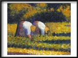 Seurat: Farm Women  C1882