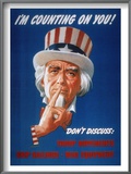 Wwii: Careless Talk Poster